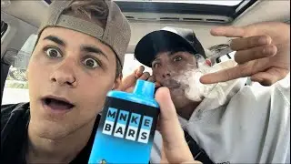 This Disposable Vape Got Me So Head Rushed.. (Mnke Bar Review)