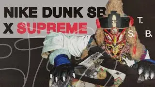 SUPREME RAMMELLZEE X NIKE DUNK LOW SB