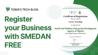 How to Register Your Business With SMEDAN
