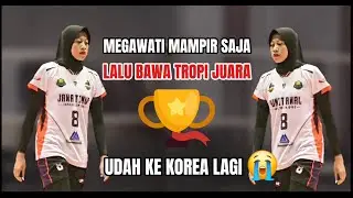 MUNGKIN LAGA TERAKHIR DI KAPOLRI DAN PON SEBELUM MEGAWATI KE KOREA BERSAMA REDS PARKS