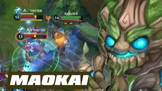 Wild Rift: MAOKAI GAMEPLAY IN SEASON 14 | UNLUCKY GAME [#3]