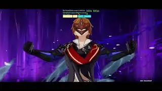 Genshin Impact gaming test on Poco F5 (full screen)