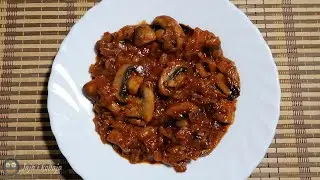 Goulash with mushrooms recipe | Lean goulash with mushrooms