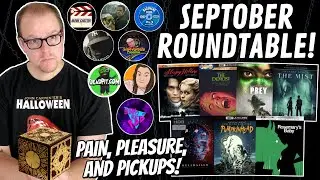 🔴SEPTOBER Release ROUNDTABLE - 2023 - New BLURAY And 4K Discussion With Guests!