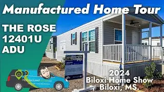 2024 Biloxi Home Show: Step Inside a Single Wide ADU Designed for Modern Living!