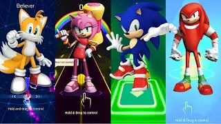 Sonic prime: Tails  x Rusty x Sonic x Knuckles