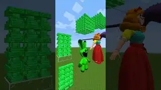 Super Strong Anvils VS Smiling Critters 💫 | Wait For It...😺💜 #minecraft #shorts #dinaminecraft
