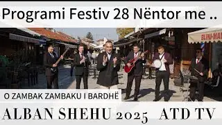 ALBAN SHEHU & Orkestra Vllaznim Buxhovi - O ZAMBAK ,ZAMBAKU I BARDHË - Live 2025 - 4K - ATD TV PEJË