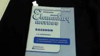 Five Collections of Etudes for Beginning Bassoonists