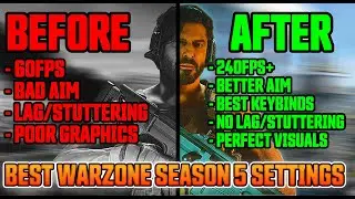 Best Top 250 Ranked Warzone 2 Mouse and Keyboard Settings, Graphics + Loadouts