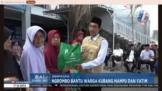 NGROMBO BANTU WARGA KURANG MAMPU DAN YATIM