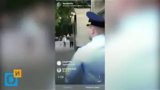Задержание Татьяны Власовой в Барвихе на митинге против Одинцовского округа