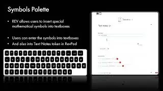 Symbols Palette in REV