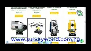Surveying Equipment//Online Shop