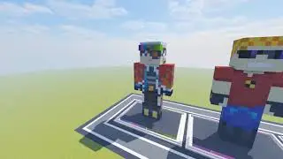ФИГУРКА ДЕМАСТЕРА ИЗ КИБЕРБОМЖ ИЗ СУХОГО БЕТОНА | Minecraft