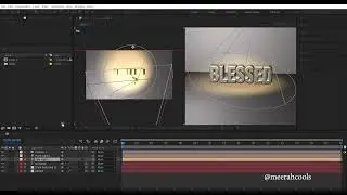 How to create 3d text with after effects, short video #aftereffects #animation #3d #3dtext