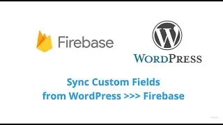 Sync Custom Fields from WordPress to Firebase