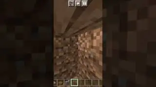 #майнкрафт #minecraft Проползти под 1.5 блока в Майнкрафт ПЕ 1.19.81!