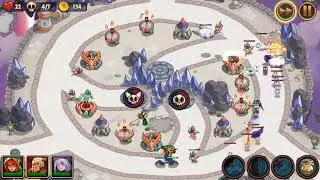 Realm Defense | World 4 | Level 104 | Campaign Mode | 3 Stars | No Spells | Caelum Cloudveil