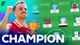 FINAL FPL TEAMS from FOUR Champions! 🏆