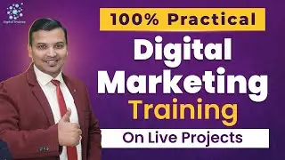 Master Digital Marketing with 100% Practical Training on Live Projects