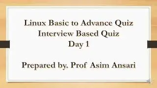 Linux Quiz Day 1 | Interview-Based Quiz | CCNA Quiz Basic to Advance | EIHeducation