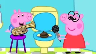 Piggy Roblox vs Peppa 📯When Mama Isn't home meme 😂🤣