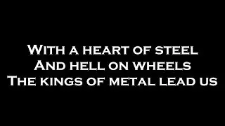 Sabaton - Man of War (Lyrics)