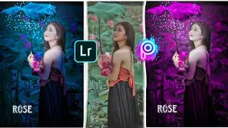 Blue Tone💙 & Pink Tone💖 Photo Edit | Picsart & Lightroom Photo Edit