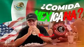 TRYING MEXICAN FOOD in the UNITED STATES FOR THE FIRST TIME | 🔴Bocapan