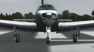 FSX - Carenado F33A circuit around Belfast EGAA