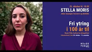 A conversation with Stella Moris, Julian Assange's wife and defense attorney.