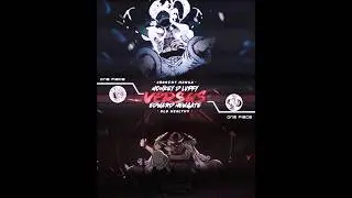 Luffy vs Old Whitebeard