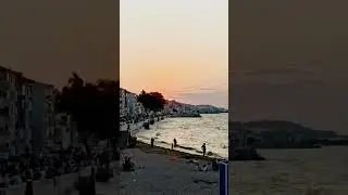 Sunset on The Beach #landscpe