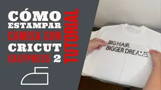 How To Stamp Shirt With Cricut EasyPress 2 | Tutorial