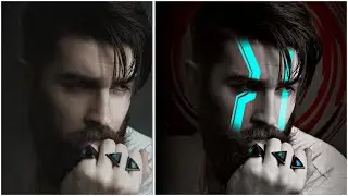 Neon Glowing Face Photo Editing In Picsart | How To Edit Photos Like A Pro | Picsart