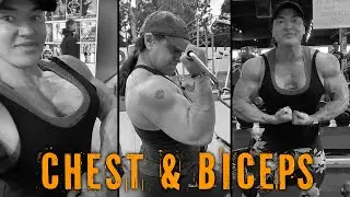 Women's Bodybuilding Chest & Biceps Workout | IFBB Pro Helle Trevino