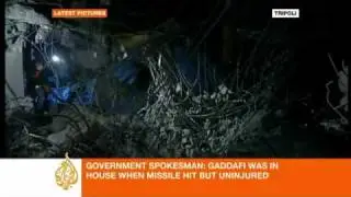 NATO Kills Gaddafi's Grandchildren & Son