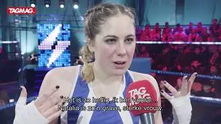 Marie Verhulst na haar boksmatch op 'Boxing Stars'!
