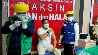 DI VAKSIN SIAPA TAKUT!!??, TEKICY AJA DI VAKSIN LOO..