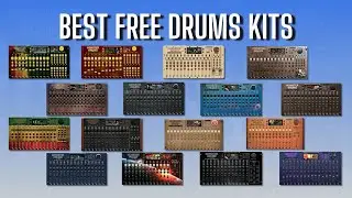 Most Versatile FREE DRUMS KITS Available - Sound Demo