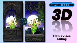 Navratri 3D Status Video Editing Alight Motion | Navratri Coming Soon Video Editing | #navratri