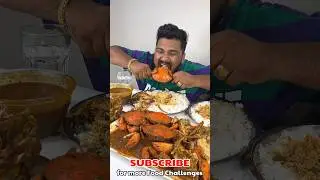 KING SIZE CRAB & LEG PIECE EATING CHALLENGE😱 SPICY INDIAN FOOD🔥 