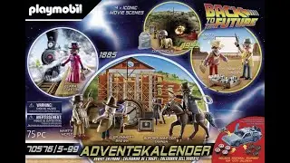 Back to the Future 3 Adventskalender PLAYMOBIL 2021 Part 1