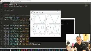 Python Plot multiple plot subplotto the POINT demo