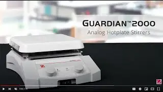 OHAUS Guardian™ 2000 Analog Hotplates and Stirrers