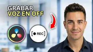 Cómo Grabar Voz en Off en DaVinci Resolve - Paso a Paso 2026