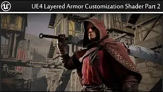 UE4 Layered Armor Customization Shader Setup Part 2