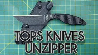 TOPS KNIVES UNZIPPER G10 1095, Pikal fixed blade knife,.. In determined hands, undefeatable. Lethal.