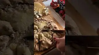 Ржаная галета с грибами